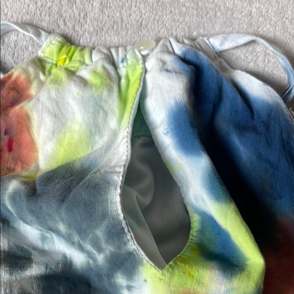 Kids Tie-Dye Halter Romper - Picture 8 of 8